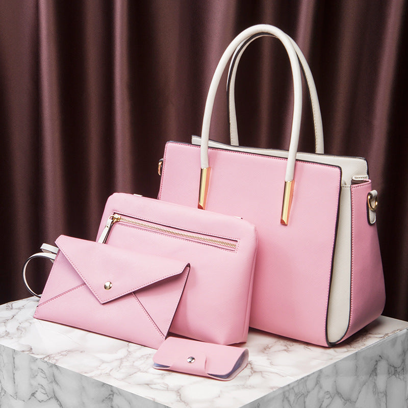 Borsa grande donna stile europeo – Tote spalla elegante