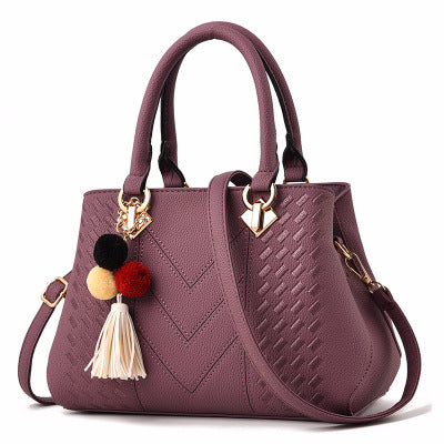 Borsa tote grande lusso donna – Stile europeo spalla elegante con cerniera